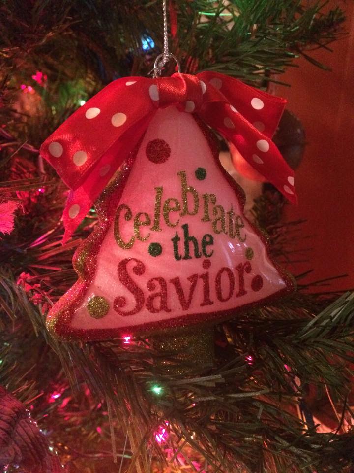 celebrate the savior ornament
