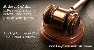 pleasing god vs jury of peers
