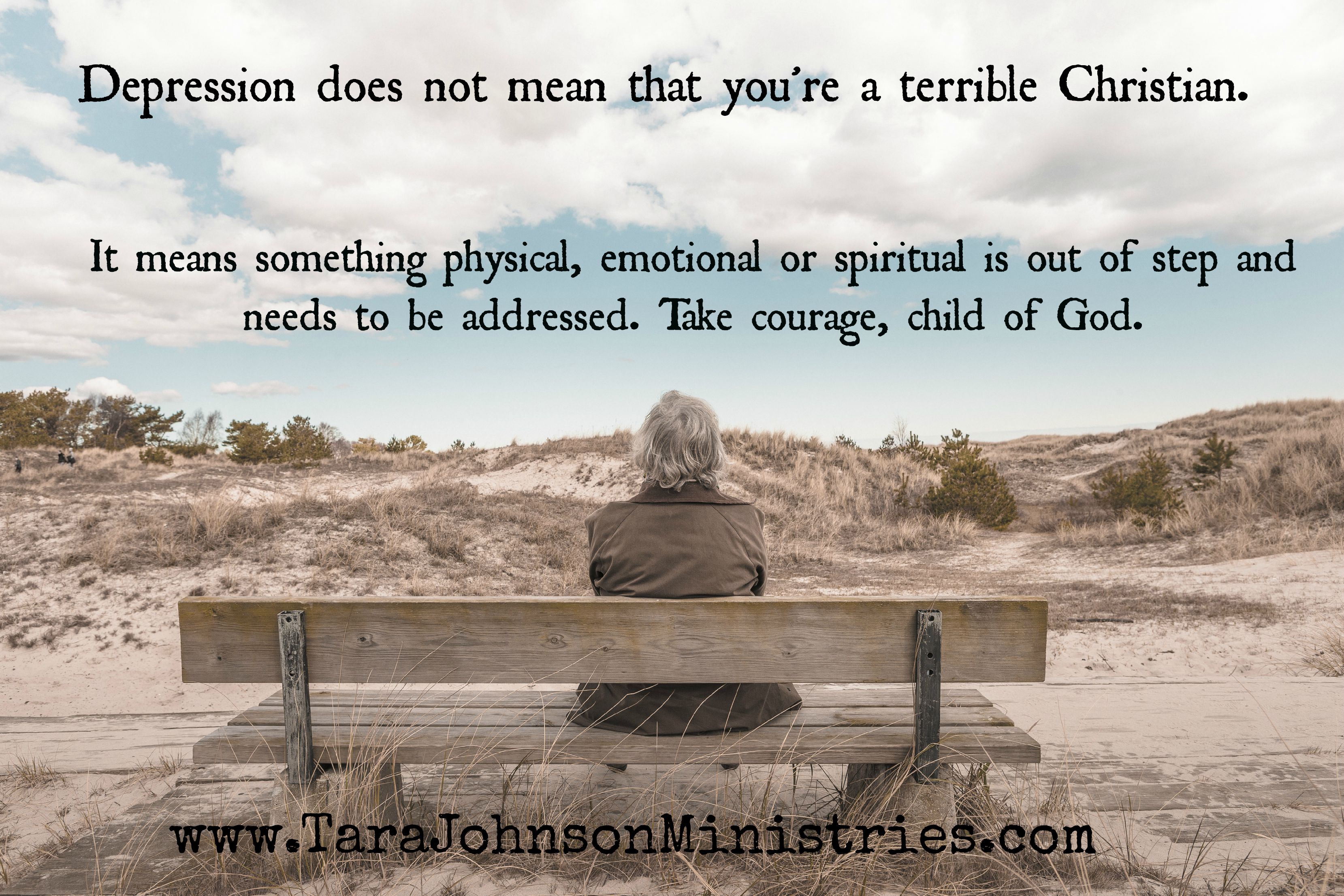 depression not a terrible christian