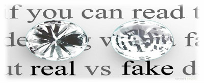 real versus fake