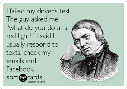 drivers test ecard